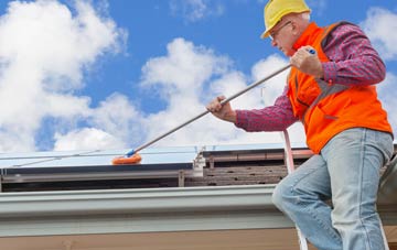 West Green soft wash roof cleaning